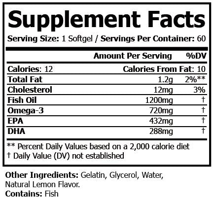 Omega 3 Fish Oil