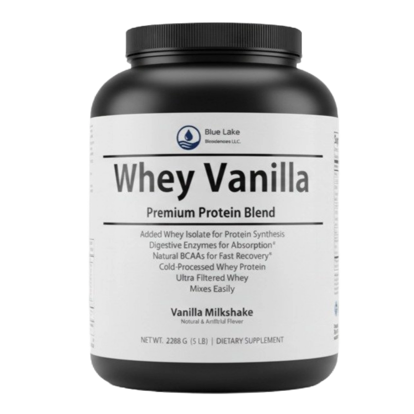 5lb Whey Protein (Vanilla)