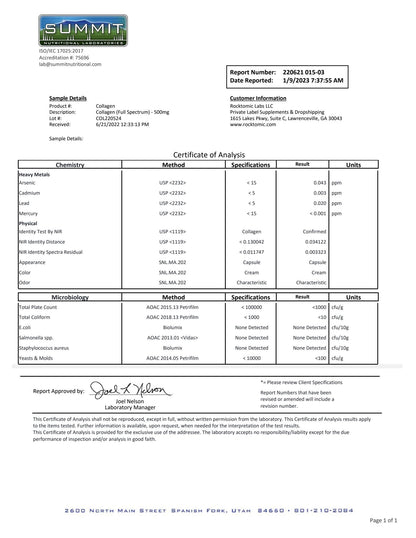 Collagen (Full Spectrum)