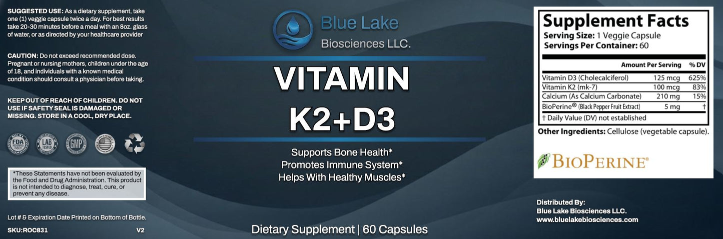 Vitamin K2 & D3